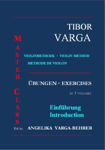 Titelseite zur Tibor Varga Violinmethode Introduction