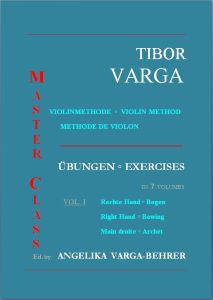 Titelseite zur Tibor Varga Violinmethode Band 1
