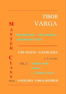 Titelseite zur Tibor Varga Violinmethode Band 5