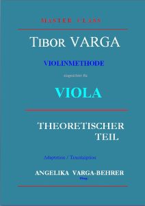 Tibor Varga Violamethode Theoretischer Teil